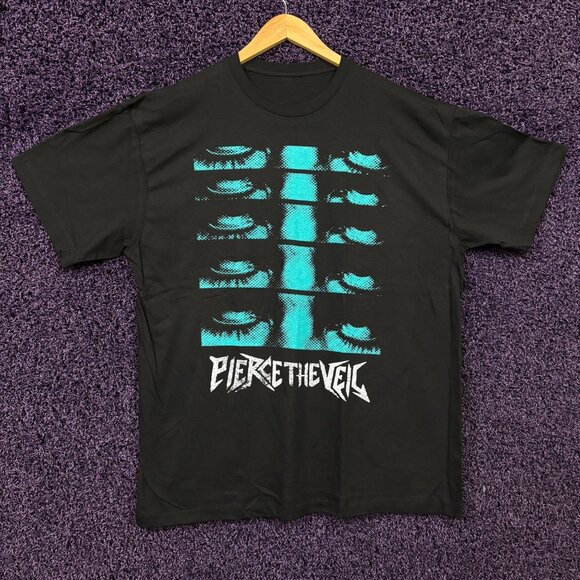 Pierce the Veil I Cant Hear You Tour Art Emo Band T-Shirt XL - Picture 1 of 4